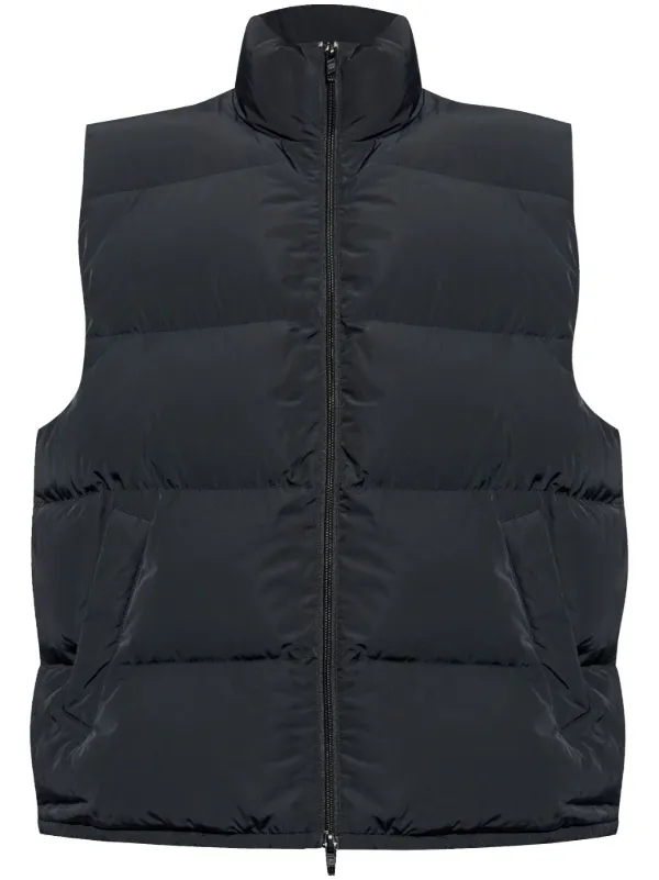 Balenciaga Padded Vest Black FARFETCH PH