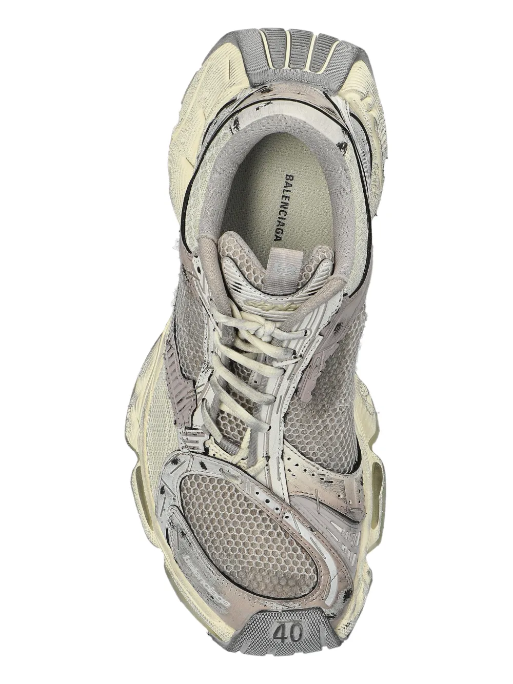 ★関税込み★ BALENCIAGA WHITE GREY STAPLER SNEAKERS Balenciaga Stapler sneakers Balenciaga