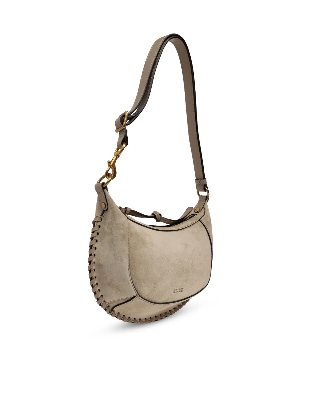 ISABEL MARANT Oskan Moon schoudertas Beige