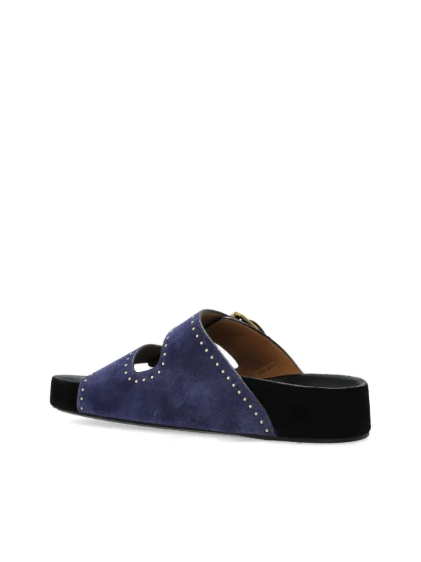 ISABEL MARANT Lennyo Sandals | Blue | FARFETCH
