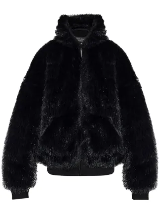 【BALENCIAGA】Ski Reversible Faux-fur Jacket ジャケット Balenciaga faux-fur Ski Jacket | Black | FARFETCH ID