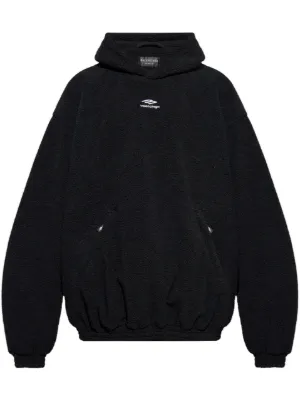 Balenciaga ロゴ パーカー | ブラック | FARFETCH JP
