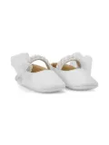 BabyWalker leather ballerina shoes - White