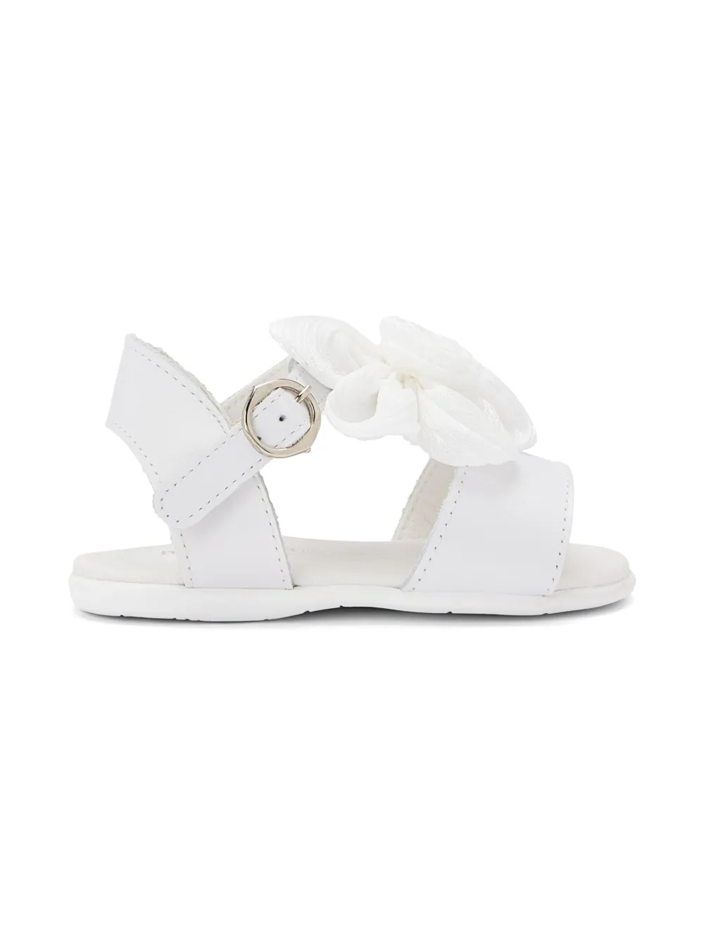 BabyWalker floral-appliqué sandals - Wit