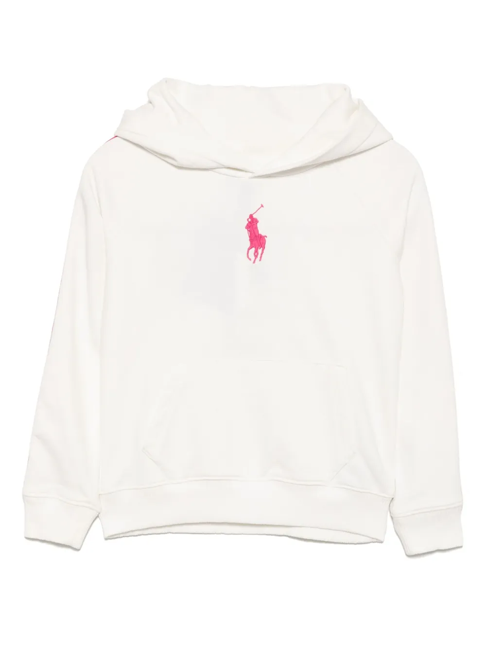 POLO RALPH LAUREN KIDS Hoodie met geborduurd logo Wit