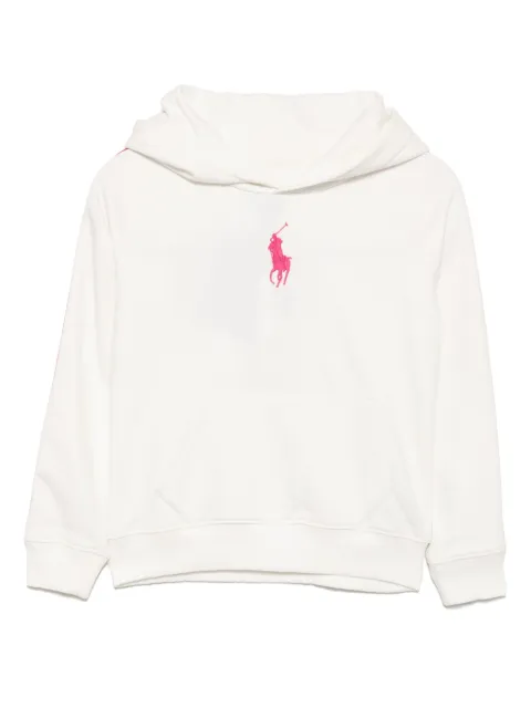 POLO RALPH LAUREN KIDS logo-embroidered hoodie