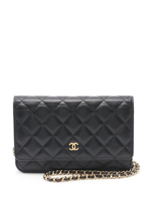 CHANEL 1986-1988 CC quilted shoulder bag Women