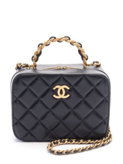 CHANEL 2021 diamond-quilted tote bag Women