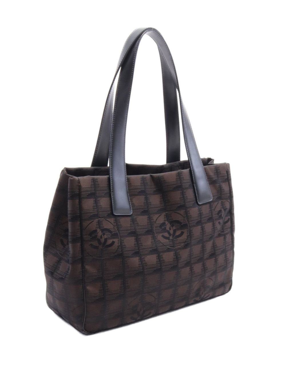 CHANEL Pre-Owned 2004-2005 New Travel Line tote bag - Bruin