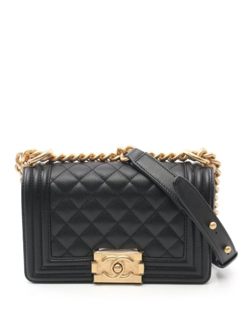 HOT SALE CHANEL 2021 small Boy Chanel shoulder bag Women