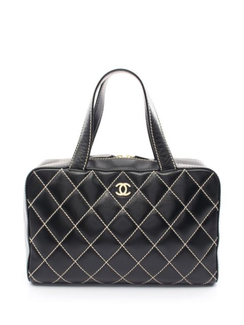 HOT SALE CHANEL 2002-2003 Wild Stitch handbag Women