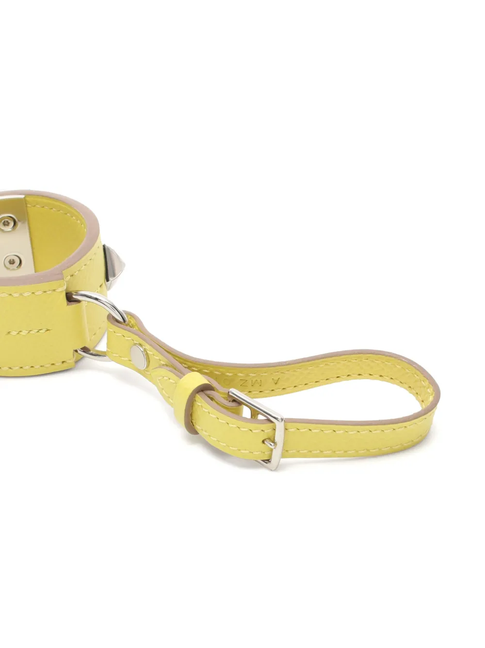 Pre-owned Hermes 2017 Porte-cles Corridian Keyring In Yellow