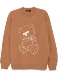 Undercover crew-neck jumper - Brown