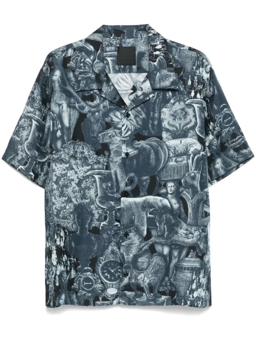 Chemise Hubert à imprimé graphique - Givenchy - Modalova