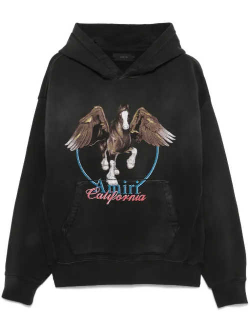 AMIRI hoodie Pegasus - Noir - AMIRI - Modalova