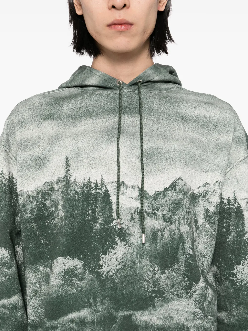MAISON KITSUNÉ LANDSCAPE HOODIE