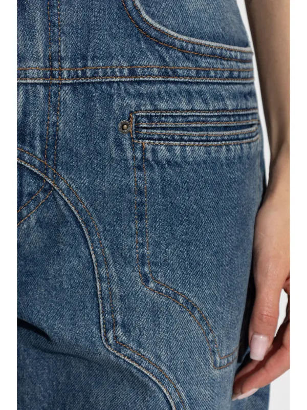 デニム・ジーパン Isabel Marant Beryl Denim Jeans ISABEL MARANT Beryl wide-leg Jeans | Blue | FARFETCH JO