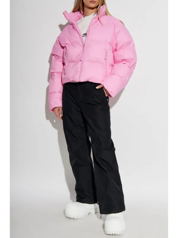 ジャケット BALENCIAGA Pink Nylon Padded Jacket Balenciaga - Oversized Padded Shell Parka - Pink Balenciaga