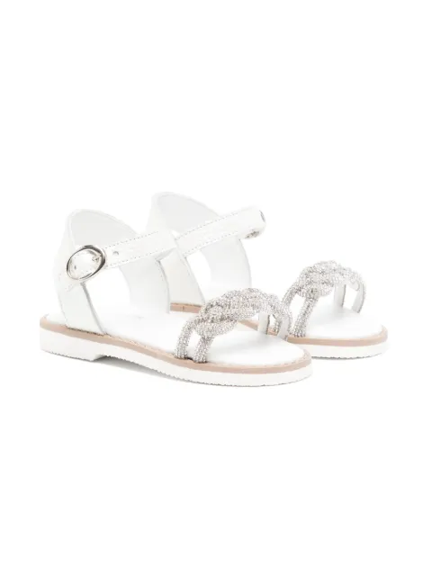 BabyWalker sandalias con detalles de cristal