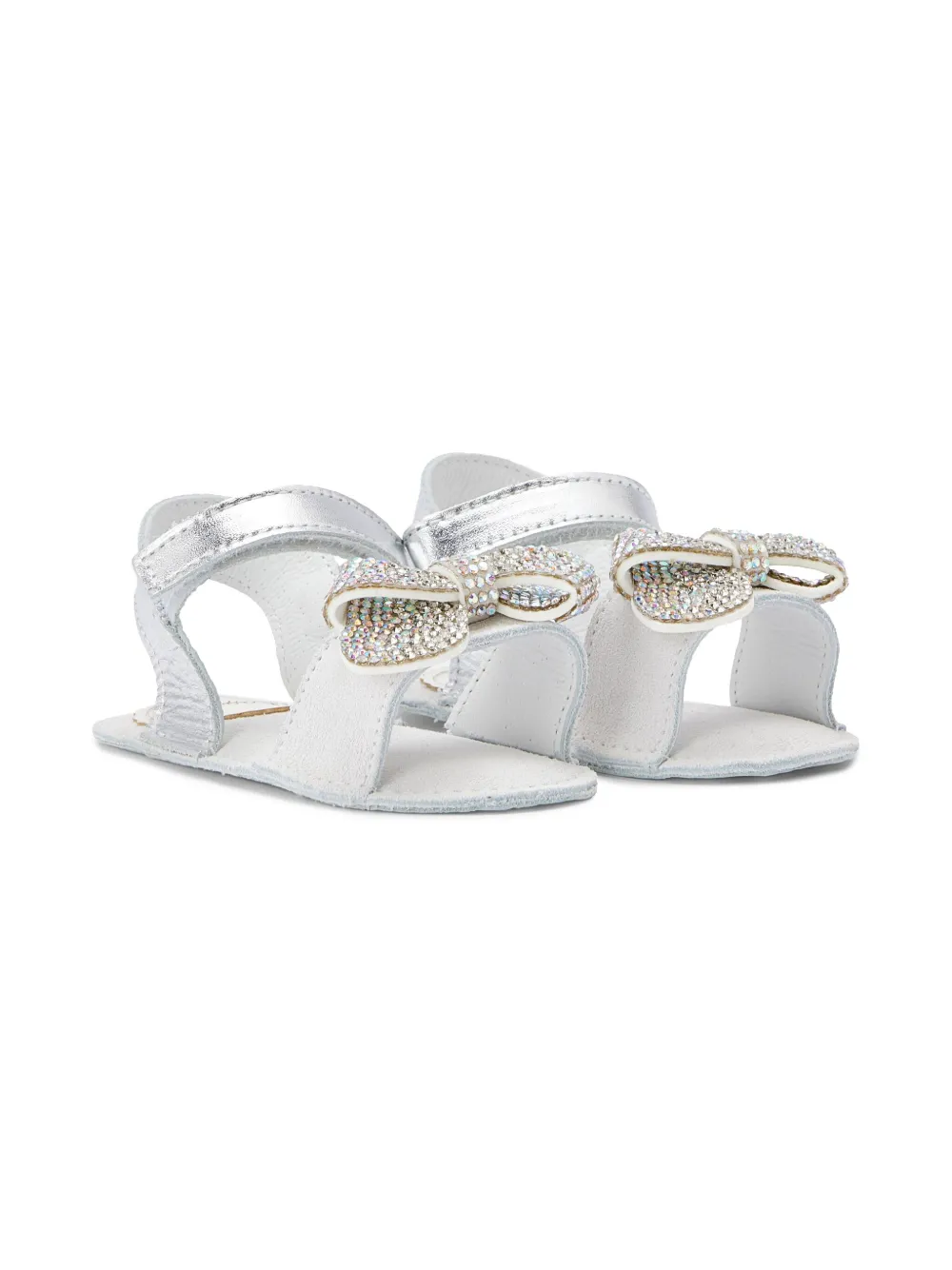 BabyWalker metallic sandals Silver