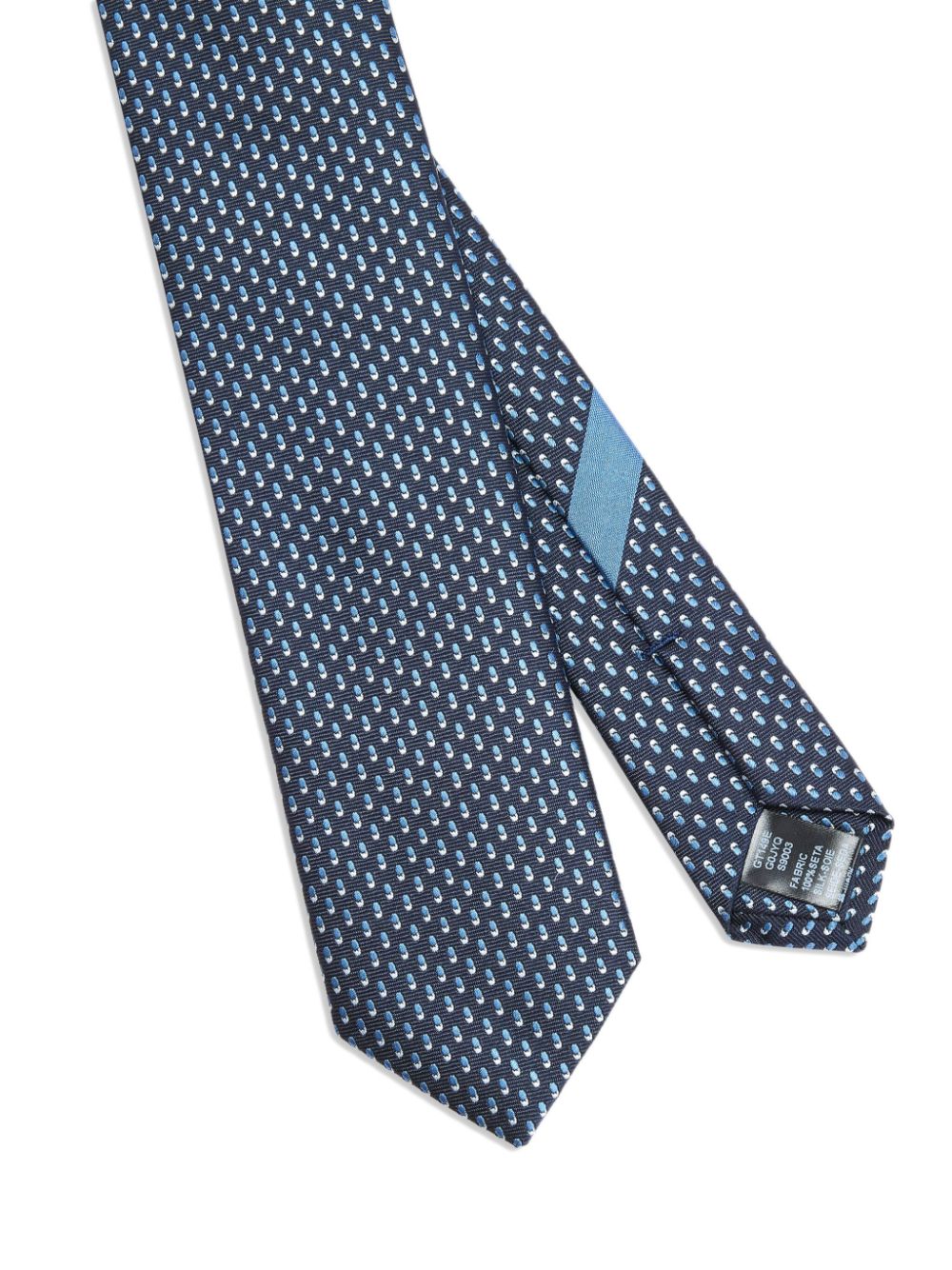 Dolce & Gabbana silk tie - Blauw