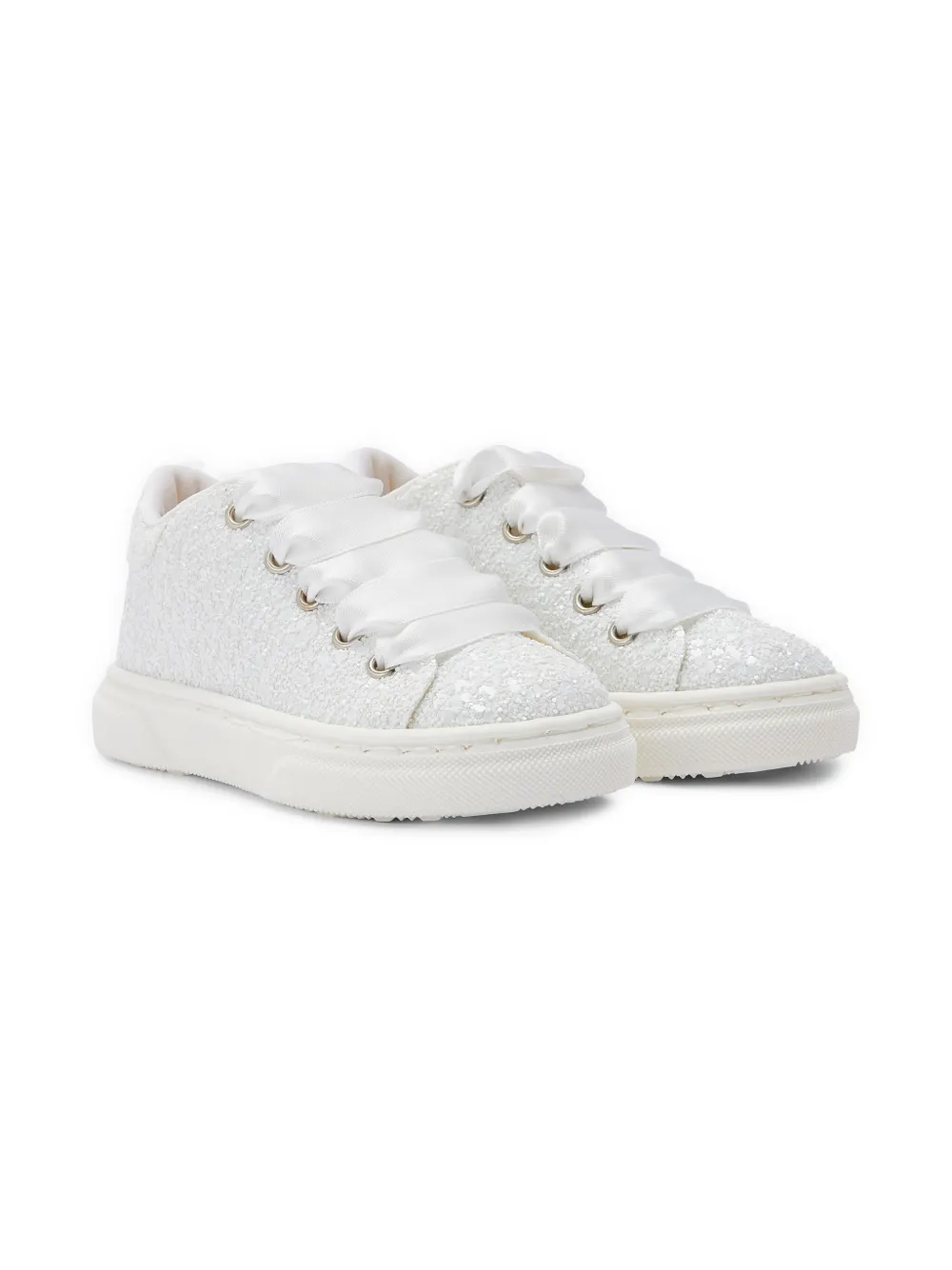 BabyWalker sequin-embellished sneakers White