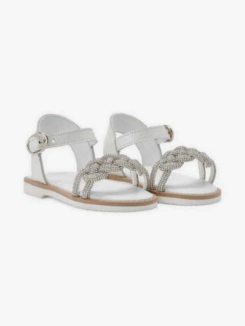 BabyWalker sandaler med flettede remme
