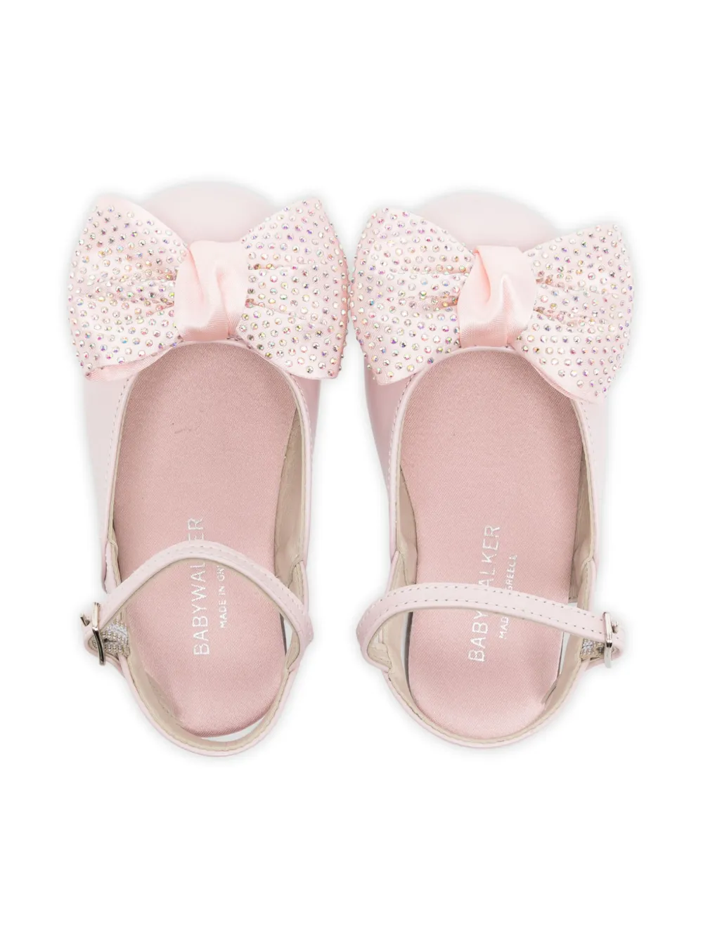 BabyWalker bow sandals Pink