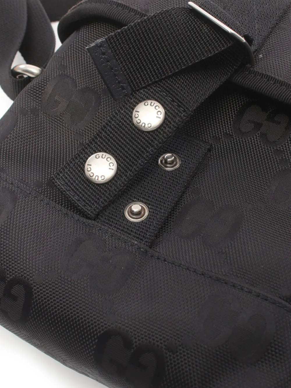 Pre-owned Gucci Off The Grid 邮差包（2010年代典藏款） In Black