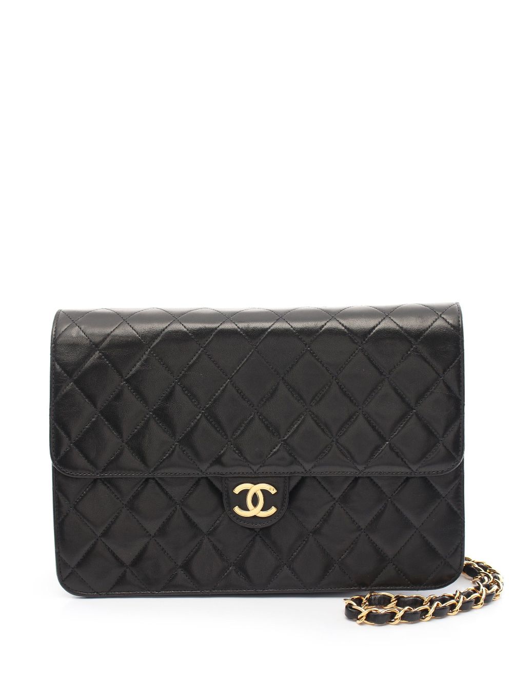 CHANEL 1996-1997 matelasse-effect shoulder bag Women