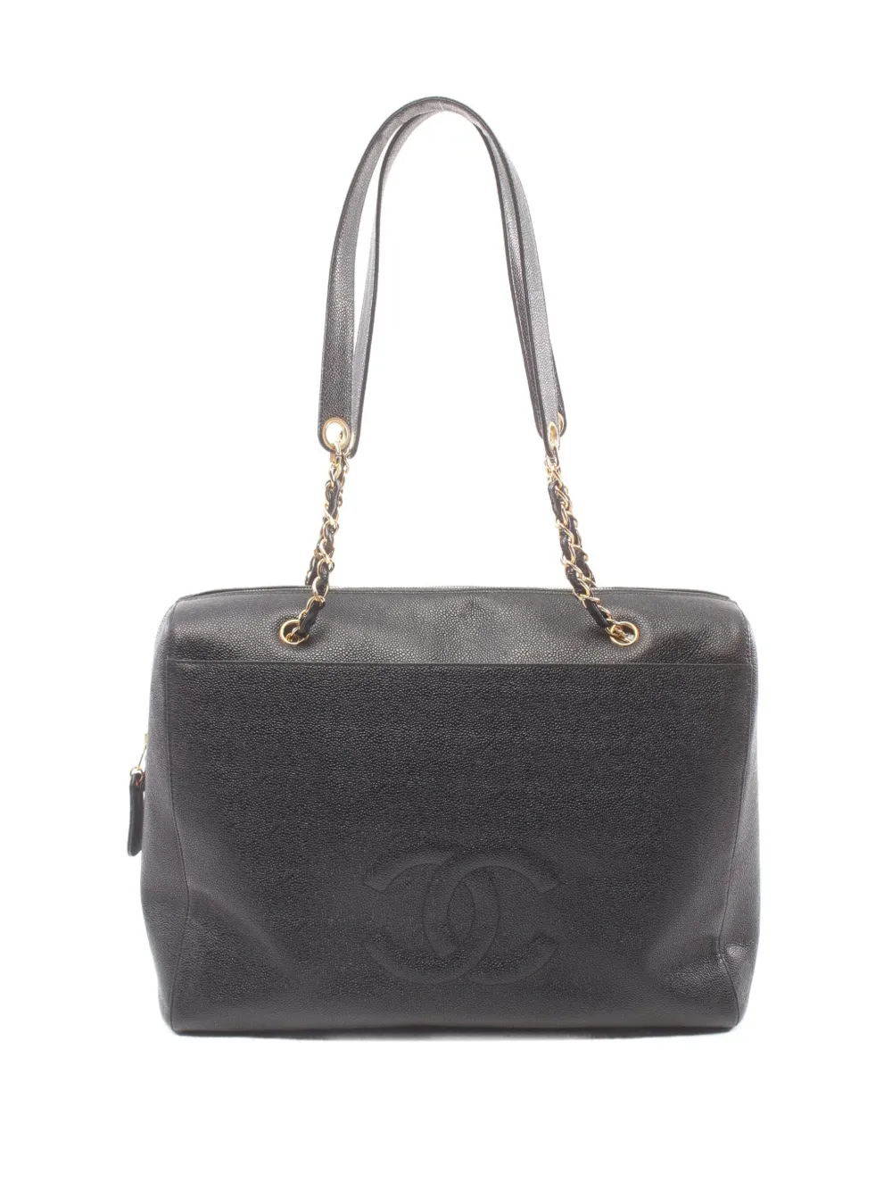 CHANEL Pre-Owned 1997-1998 Coco tote bag – Black