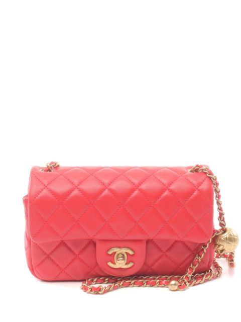 HOT SALE CHANEL 2020-2021 matelasse mini flap bag shoulder bag Women