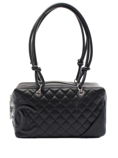 HOT SALE CHANEL 2005-2006 Cambon Ligne handbag Women