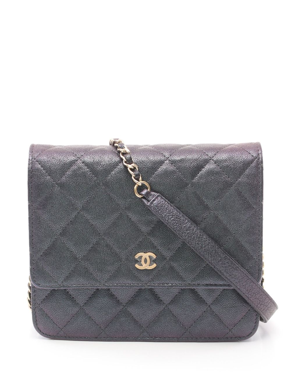 CHANEL Pre-Owned 2019 diamond-quilted shoulder bag WOMEN