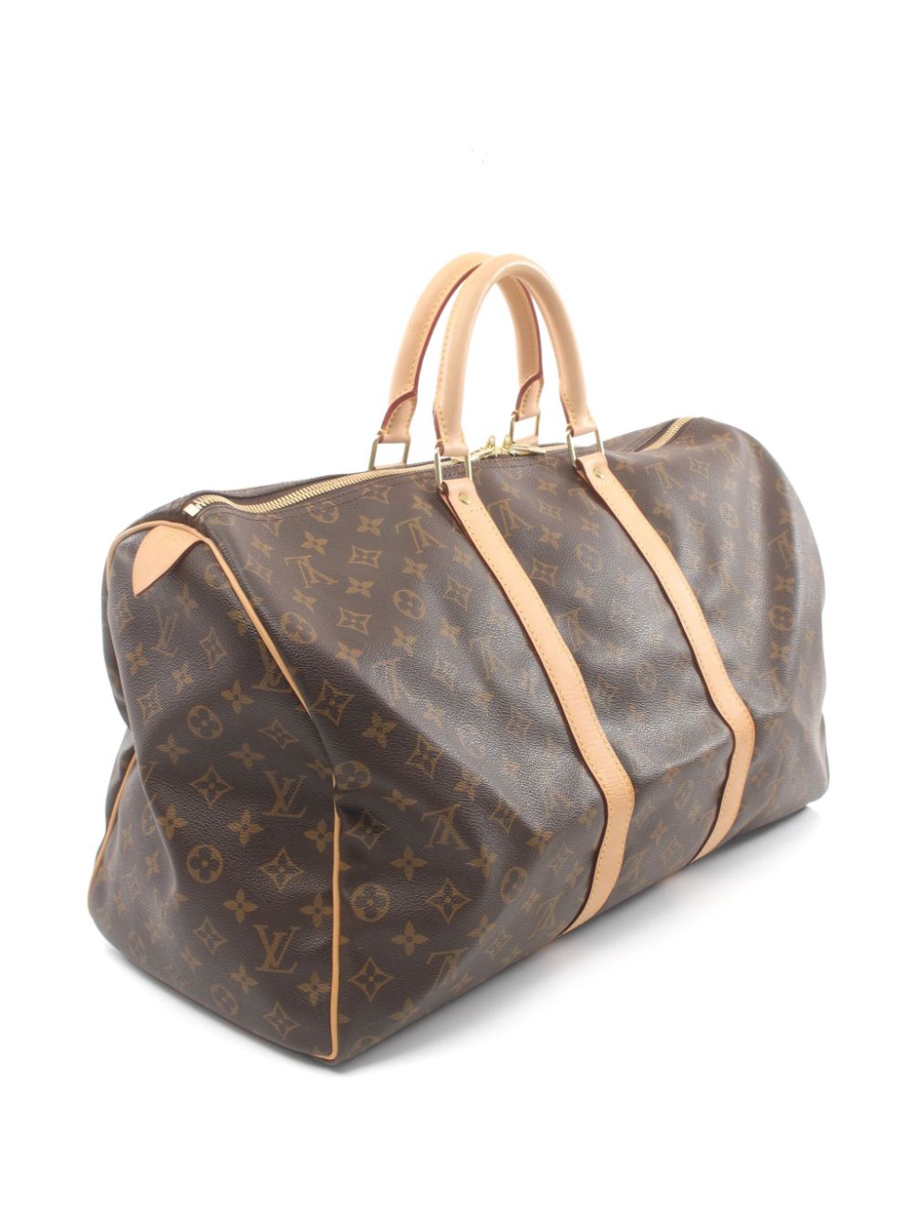 Louis Vuitton Pre-Owned 2021 Keepall 50 duffle bag - Bruin