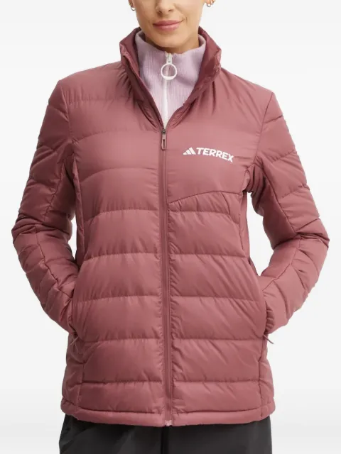 adidas Terrex high-neck quilted jacket