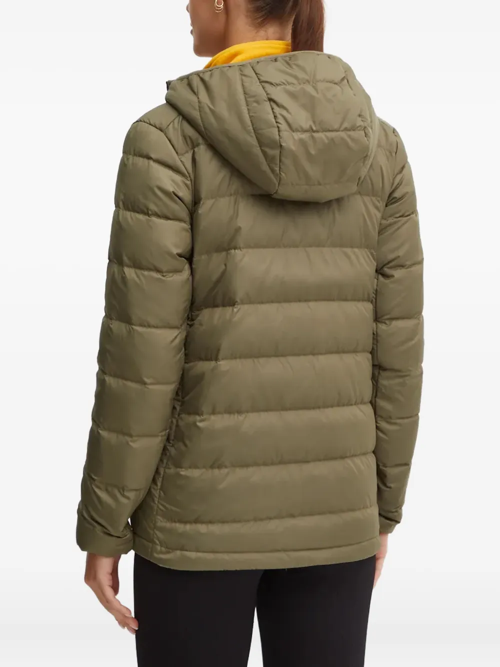 adidas Terrex donsjack met capuchon Groen