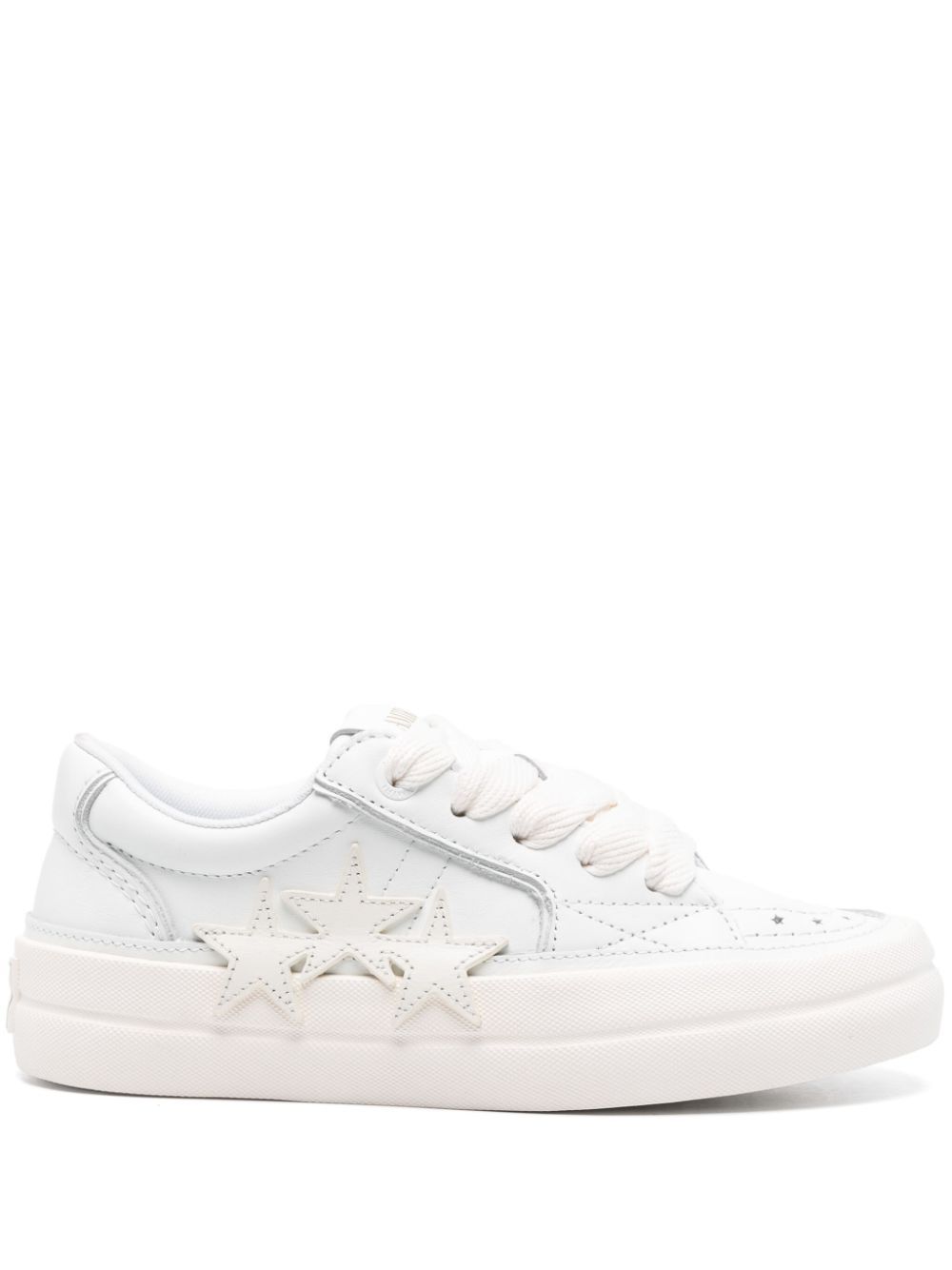 Shop Amiri Sunset Skate Sneakers In White