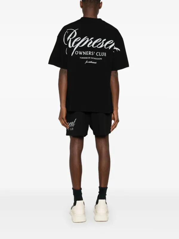 Represent Owners Club Script T-shirt | Black | FARFETCH