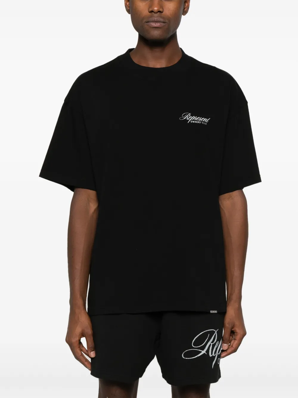 Represent Owners Club Script T-shirt Zwart