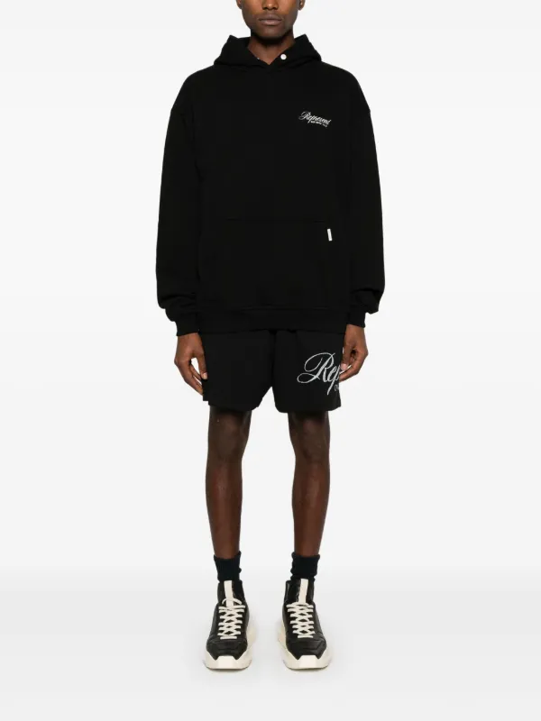 Represent Owners Club Script Hoodie | Black | FARFETCH CA