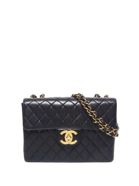 HOT SALE CHANEL 1995 Jumbo Classic Flap shoulder bag Women