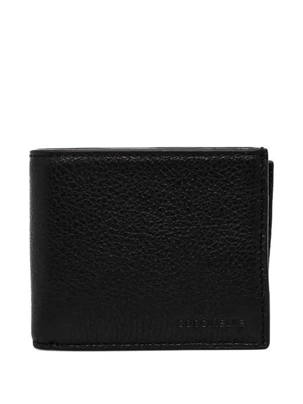 【関税&送料込】Coccinelle Wallets Black Coccinelle METALLIC SOFT Wallet, Noir - Worldshop