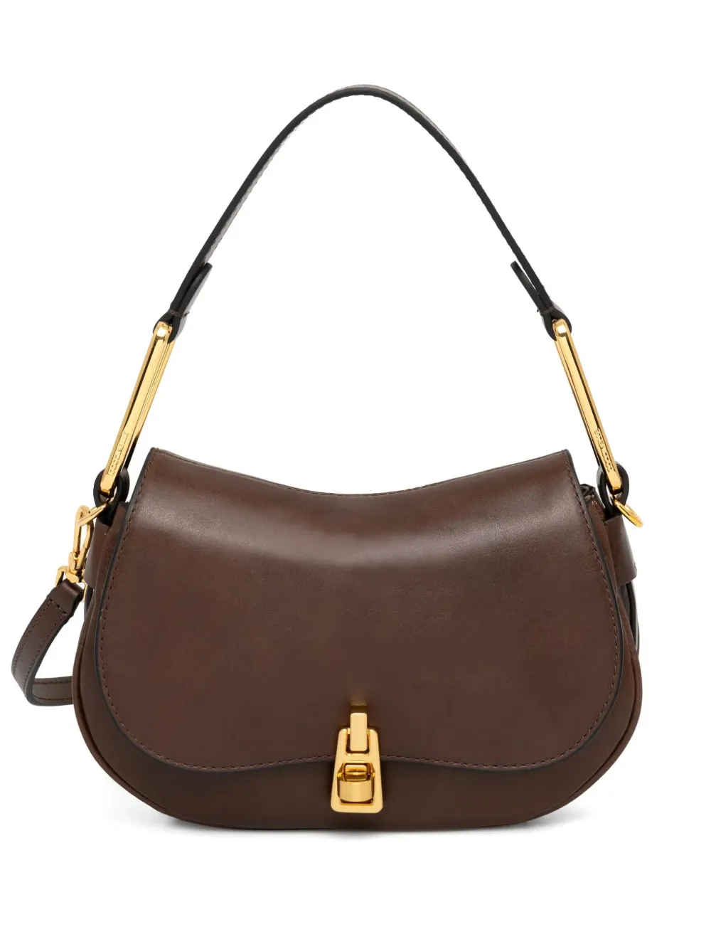 Coccinelle Magie medium schoudertas Bruin