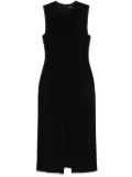 Theory slit crepe dress - Black