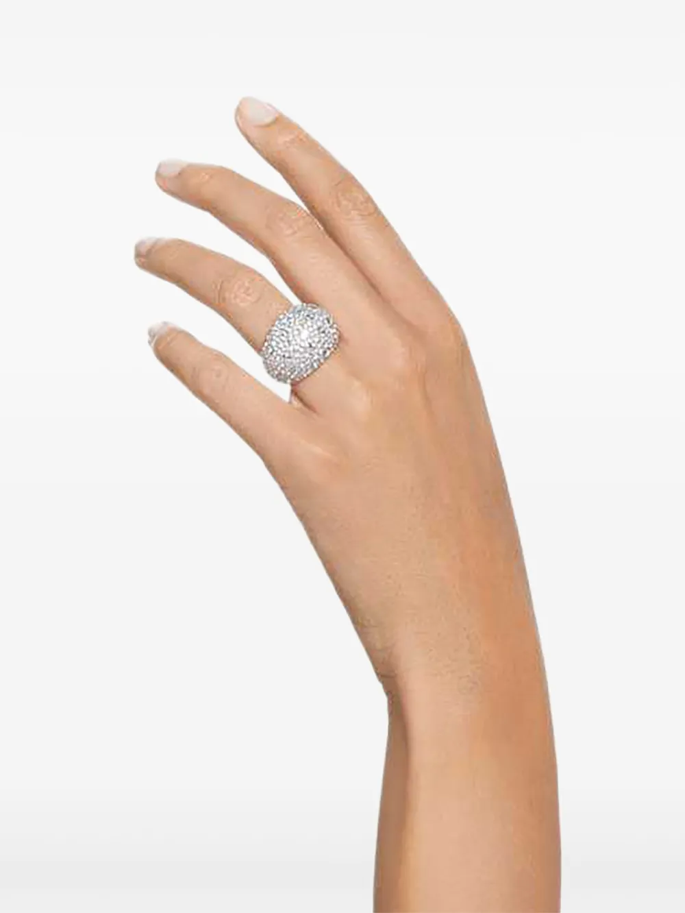 Swarovski Luna ring - Zilver