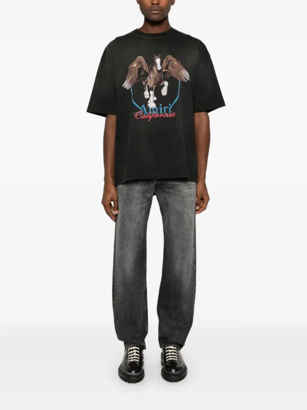 AMIRI Pegasus T-shirt | Black | FARFETCH