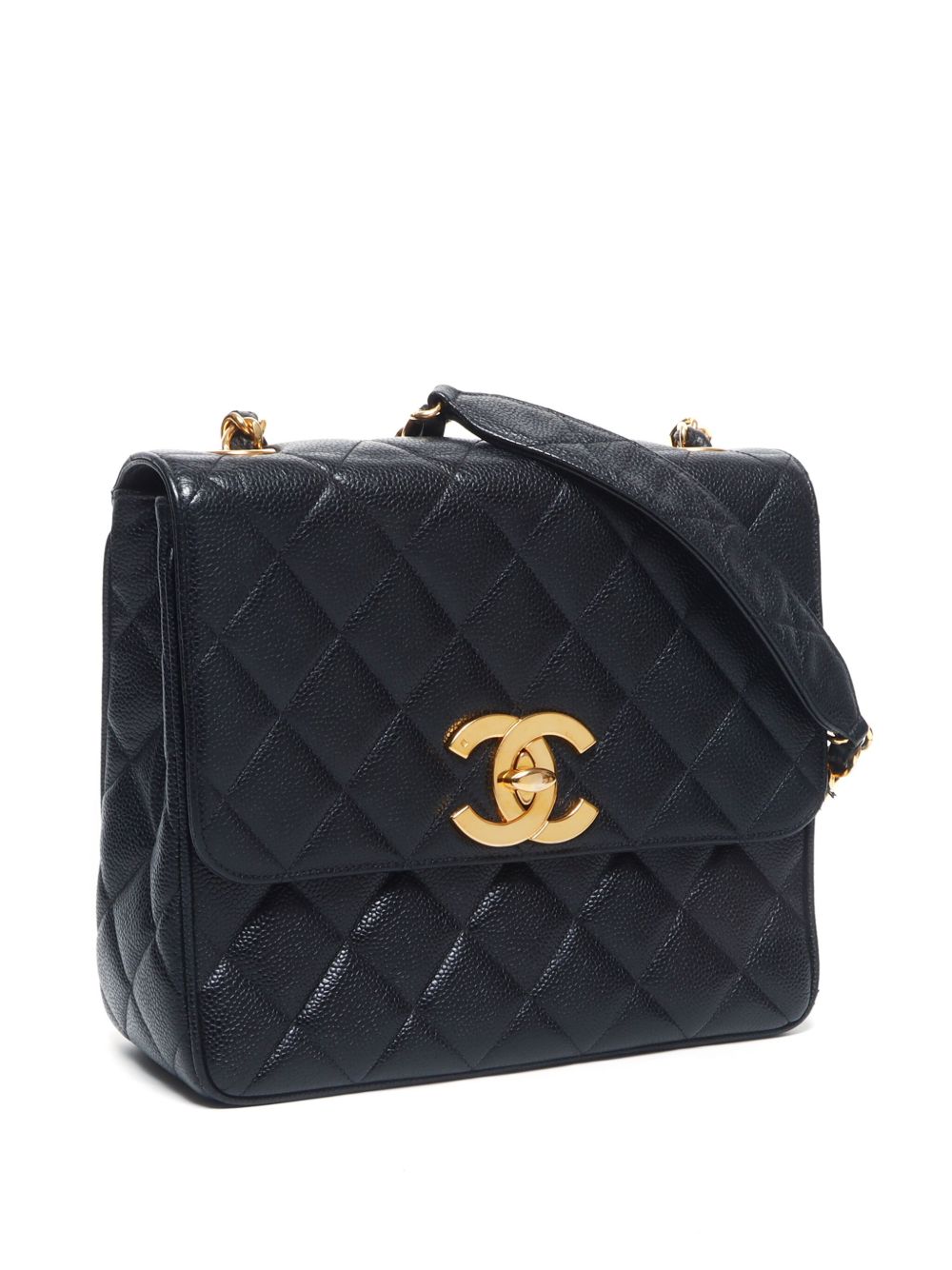 CHANEL 1994-1999 diamond-quilted shoulder bag Women