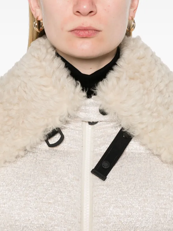 Moncler Grenoble Stowe Ski Jacket Neutrals FARFETCH TR