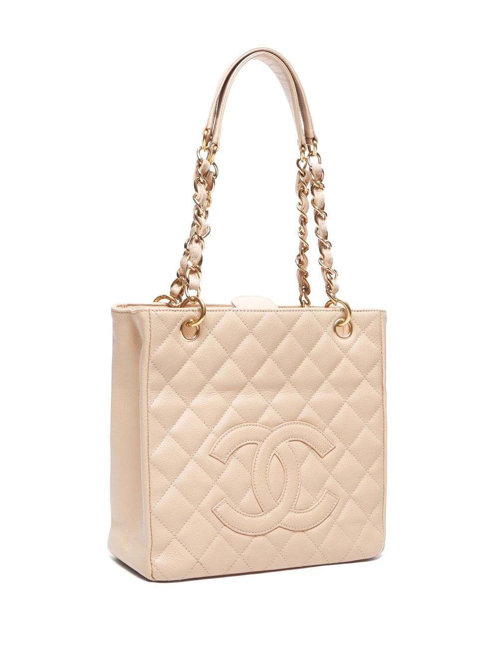 CHANEL 2010 diamond-quilted tote bag Women